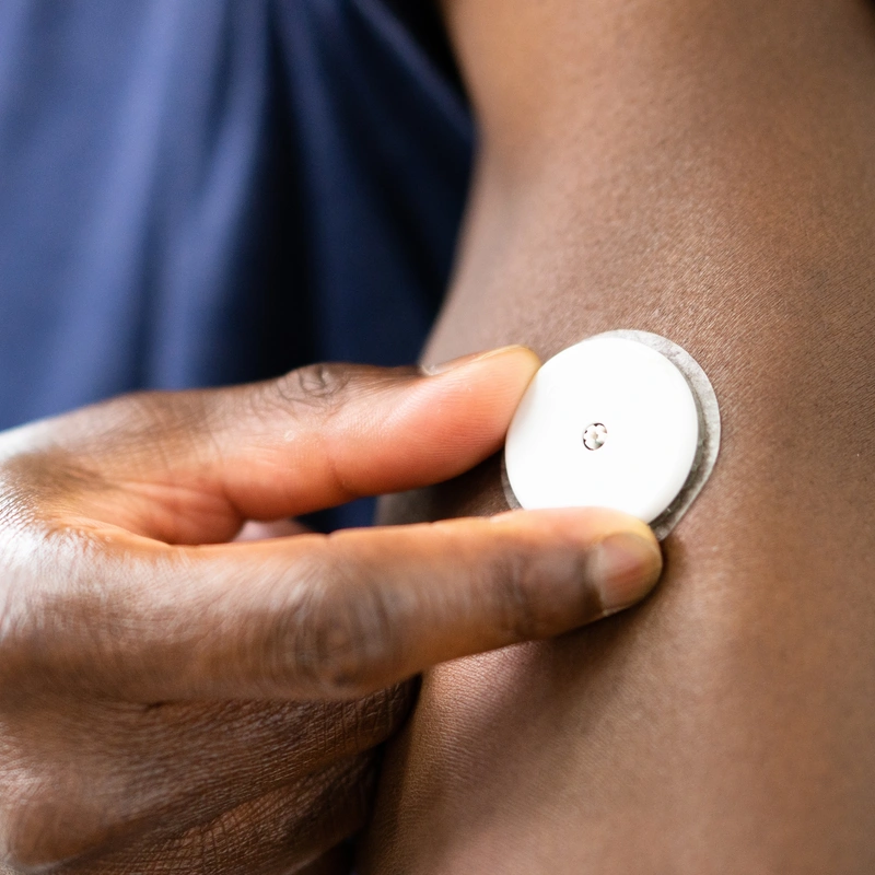 Monitor continuo de glucosa